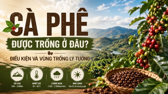 Cà Phê Được Trồng Ở Đâu? Điều Kiện Và Vùng Trồng Lý Tưởng