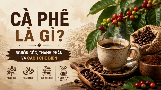 Cà Phê Là Gì? Nguồn Gốc, Thành Phần Và Cách Chế Biến