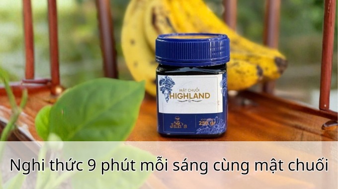Nghi thức 9 phút mỗi sáng cùng mật chuối