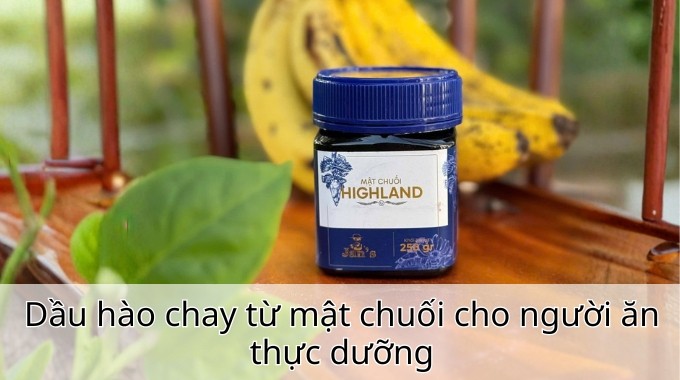 Dầu hào chay từ mật chuối cho người ăn thực dưỡng