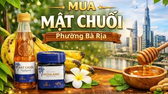 Top 5 địa chỉ bán mật chuối uy tín tại Phường Bà Rịa TpHCM