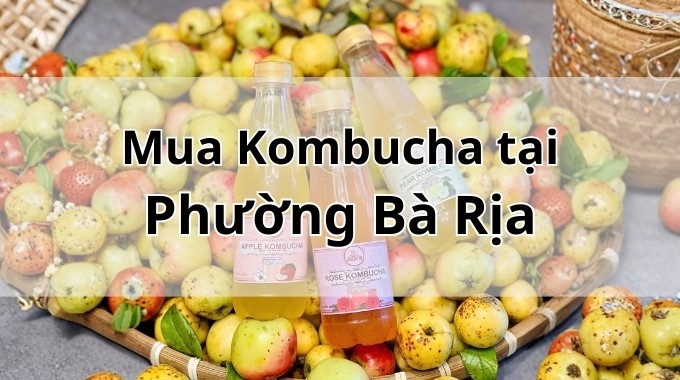Top 5 địa chỉ bán Kombucha uy tín tại Phường Bà Rịa TpHCM