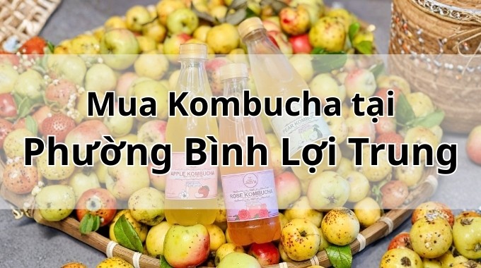 Top 5 địa chỉ bán Kombucha uy tín tại Phường Bình Lợi Trung TpHCM