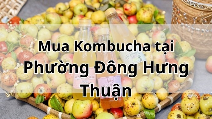 Top 5 địa chỉ bán Kombucha uy tín tại Phường Đông Hưng Thuận TpHCM