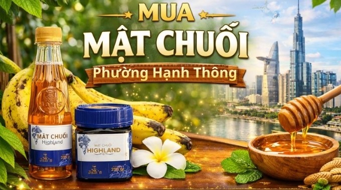 Top 5 địa chỉ bán mật chuối uy tín tại Phường Hạnh Thông TpHCM