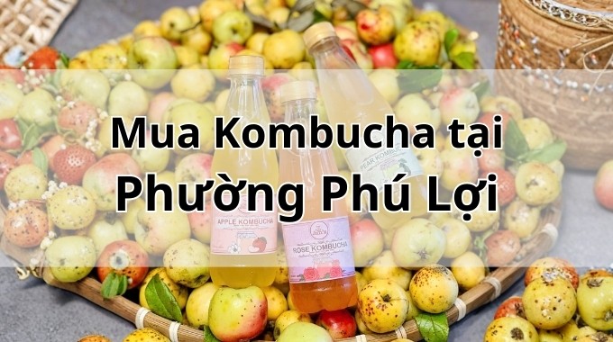 Top 5 địa chỉ bán Kombucha uy tín tại Phường Phú Lợi TpHCM