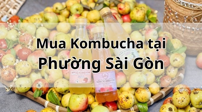 Top 5 địa chỉ bán Kombucha uy tín tại Phường Sài Gòn TpHCM
