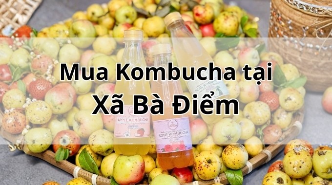 Top 5 địa chỉ bán Kombucha uy tín tại Xã Bà Điểm TpHCM
